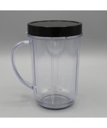 16 Ounce Tall Jar Cup with Handle Compatible Magic Bullet MB1001 Juicer ... - £11.67 GBP