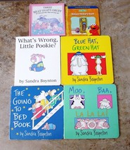 4 Sandra Boynton Toddler/Preschool Board Books +2 Serious Silliness - $9.99