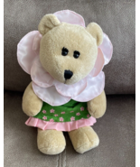 Starbucks Bearista Bear Flower Daisy Spring Stuffed Animal Plush 92nd Ed... - £7.75 GBP