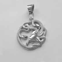 New Exclusive Sterling Silver Pendant Gorgon Head Necklace Women&#39;s Day Gift - £51.45 GBP