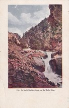 South Boulder Canyon Moffat Line River Embossed Colorado CO Postcard D13 - £2.39 GBP