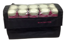 Remington Hot Curlers Heated Rollers Hair Compact Travel Pageants H-1012 Pink  - $29.65