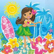 Hula Beach Party Lunch Napkins (16ct) - $1.69