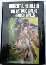 Robert Heinlein 1985 Hc 1st Prt 2nd St The Cat Who Walks Through Walls Art Intel - £22.20 GBP