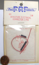 Pacific Rail Products Model Train Parts 401 Miniature Electrical Connect... - $4.95