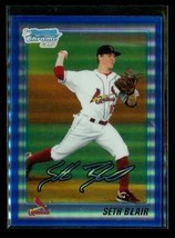 2010 1ST Bowman Chrome Refractor Baseball Card BDPP28 Seth Blair Cardinals Le - £7.85 GBP