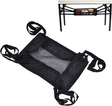 Wobythan Outdoor Folding Table Net Bag Portable Mesh Storage Net Bag Folding - £26.68 GBP
