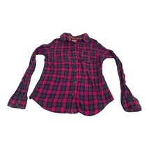 So Brand Perfect Shirt Youth Girls Plaid Long Sleeved Button Down Shirt ... - £7.47 GBP