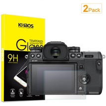 2-Pack Khaos For Fujifilm X-H1 Tempered Glass Screen Protector - £13.30 GBP
