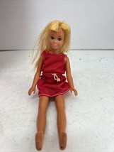 Vintage 1967 Mattel Barbie Malibu Skipper Doll Figure Bendable Legs Korea - £31.14 GBP