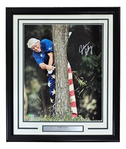 John Daly Signed Framed 16x20 PGA Golf Tree Swing Photo BAS - £152.02 GBP