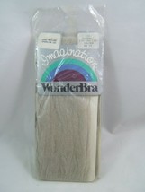 Wonderbra Imagination Silver Sparkling Leg Vintage Pantyhose Fits 100-140 lbs - £3.58 GBP