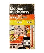 1950s Spencer Metrics Made Easy Measurement Conversion Length Distance T... - $551.77 MXN