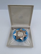 1976 Franklin Mint Sterling Silver Christmas Ornament with Box - £42.35 GBP