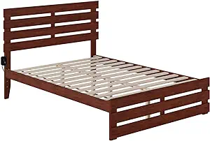 AFI Oxford Full Bed with Footboard and USB Turbo Charger in Walnut - $429.99