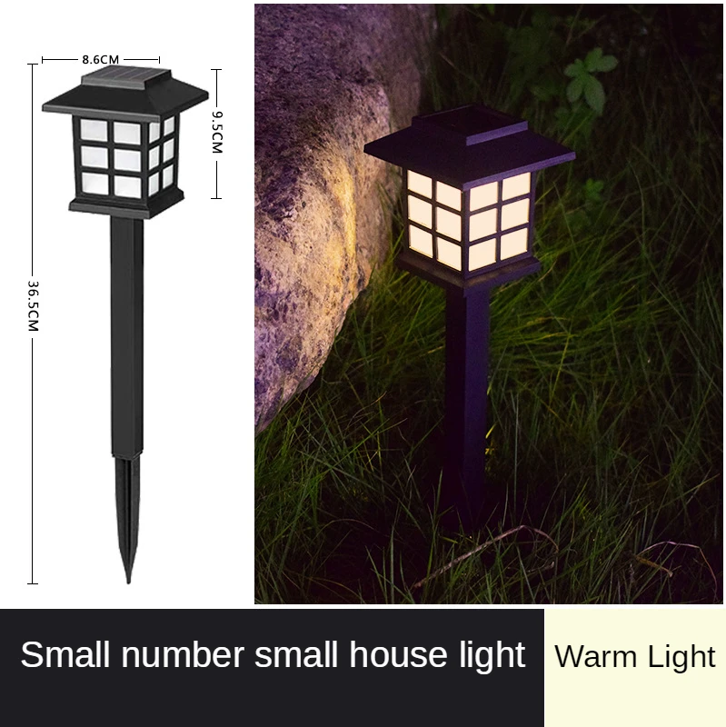 1/2/4pcs Solar House Type Pa Lantern Christmas Lights Outside Solar Led Light Ou - £129.16 GBP