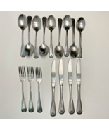 16 Pc ONEIDA WMA ROGERS Deluxe Stainless COLONIAL MOOD SHELL, Fork Spoon... - £20.33 GBP