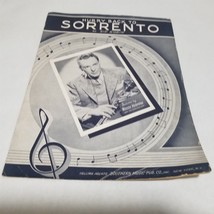 Hurry Back to Sorrento by Sid Robin Sheet Music Woody Herman photo 1941 - £17.74 GBP