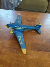 vintage custom ERTL limited die cast US Navy aircraft Chuting Stars 10&quot; - £77.40 GBP