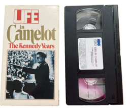 Life in Camelot The Kennedy Years VHS 1988 Tape with Sleeve non rental - £7.37 GBP