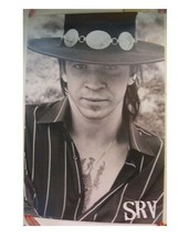 Stevie Ray Vaughan Poster Promo Vaughn Face Shot SRV - £176.00 GBP