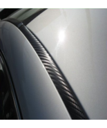 2001-2006 GMC SIERRA 1500 2500 3500 CARBON FIBER ROOF TRIM MOLDINGS 2PC ... - $49.99