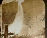 Nevada Falls Yosemite Valley California Universal View Co Stereoview Photo  - £11.70 GBP