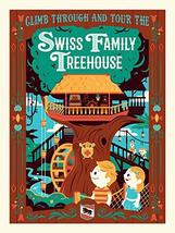 theme parks david perillo The Swiss Family Treehouse print - £103.11 GBP