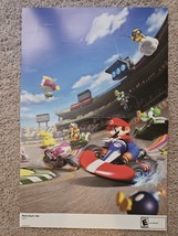 Mario Kart Wii 15.5&#39;&#39;x11.5&#39;&#39; Nintendo Power Collectible Double Sided Poster - £11.38 GBP