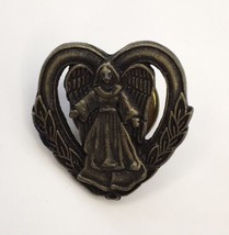 Guardian Angel Heart D &amp; D Marketing Lapel Pin - £5.52 GBP