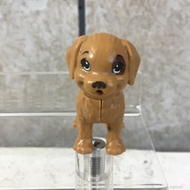 Barbie Doll Dog Replacement Figure Brown with Dark Brown Eye Spot - $4.94