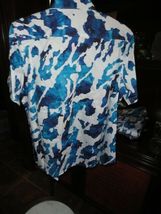 Robert Graham Chambers  Colorful Short Sleeve - Men's Classic Fit Medium Size image 2
