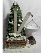 Yankee Candle Wax Melt Tart Warmer Snowy Christmas Pine TREE Sled Skies ... - $1,616.73 MXN
