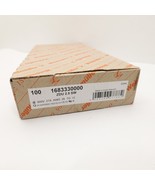 Box Of 100 WEIDMULLER 1683280000 ZDU 2.5/GN BR 600V 27A AWG 26 To 12  FR... - $53.99