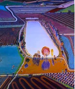 Wayne Thiebaud 2007 Fine Arts Museums EXHIBITION Poster - $3,195.39 MXN