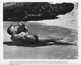 From Here To Eternity 8x10 photograph Burt Lancaster Deborah Kerr kiss i... - $9.75