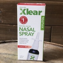 Xlear Natural Saline Nasal Spray 1.5oz - £11.37 GBP