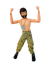 Gi Joe Action Figure toy vtg Hasbro 1964 PARTS Adventure Team Beard Flocked tags - £235.47 GBP