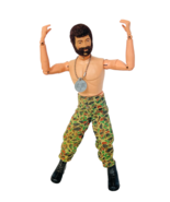 Gi Joe Action Figure toy vtg Hasbro 1964 PARTS Adventure Team Beard Floc... - £232.97 GBP