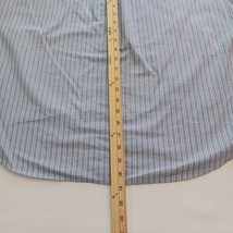 APT 9 Button Up Shirt Men’s Slim Fit Long Sleeve Blue & White Stripes Size XL image 14