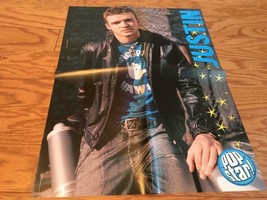 Justin Timberlake teen magazine poster clipping In the Woods Popstar Nsync - $5.00