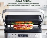 GREENPAN Electric Indoor 6-in-1 Grill Griddle &amp; Waffle Maker Nonstick Pl... - $115.83