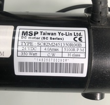 MSP 2pole Motor Drive Daytona 350W 5100RPM incl. brake 4Nm SC82M2451350R00B image 3