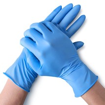 Nitrile Gloves 100pcs Non-Latex Disposable Gloves,Powder Free - £13.43 GBP