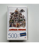 Cardinal Games Blockbuster 500 Piece Animal House Jigsaw Puzzle 18 x 24&quot; - £11.70 GBP