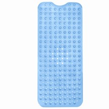 Non-Slip Bathtub Mat 40x16 Inches Blue - $41.57