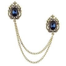 Indian Designer Brooch Kundan Jewelry Set Groom Wedding Party Wear k - £6.02 GBP