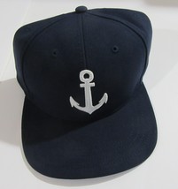 Nautica Mens Baseball Cap Hat Navy Blue with Anchor Logo Adjustable - $39.99