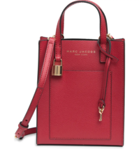 Marc Jacobs Micro Tote Leather Crossbody Bag ~NWT~ SAVVY RED - £152.69 GBP