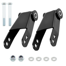 1&quot;-2&quot; Drop Shackles Leveling Lowering Kit For Ford F150 F100 2WD 1973-1996 - £89.99 GBP